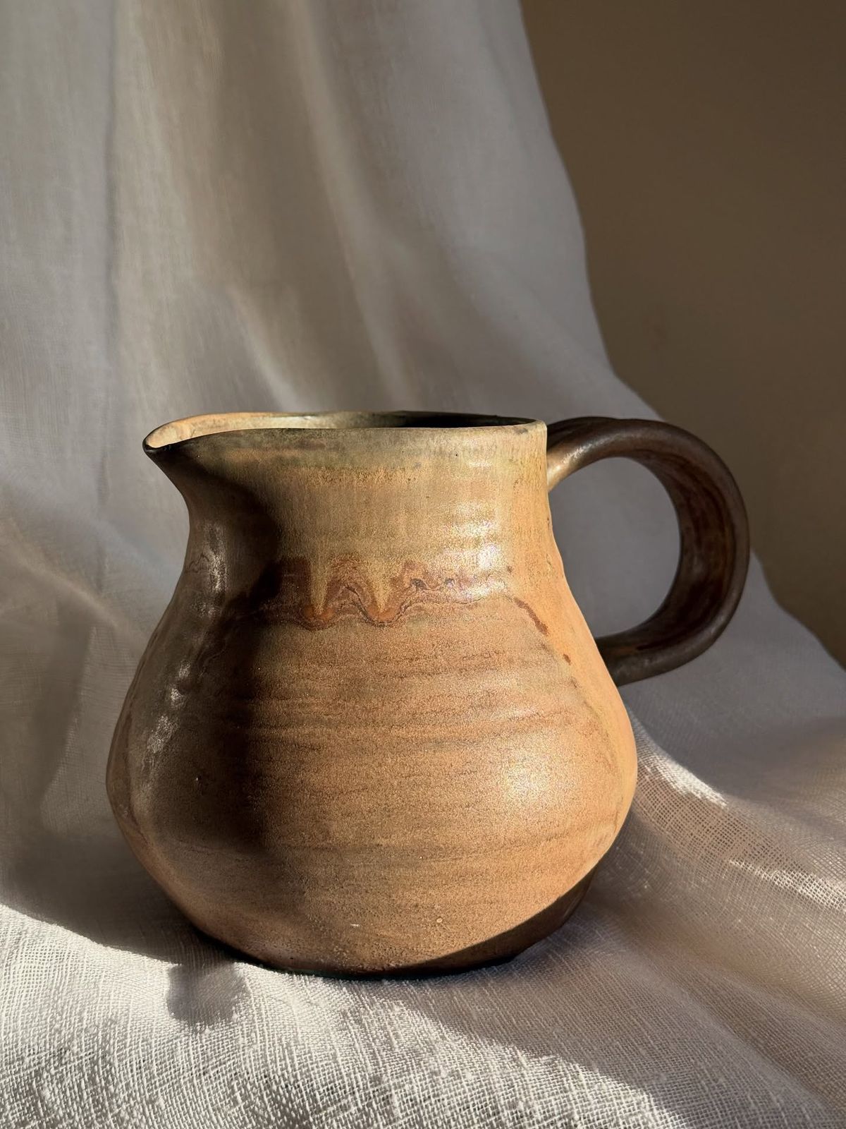 Rustic Ground Clay Jug